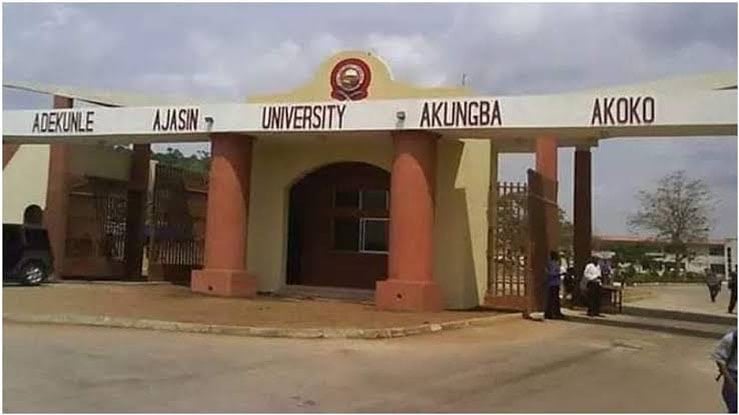 Ondo Police at Adekunle Ajasin University crime scene, investigating the murder of students Andrel Okah and John Abba, July 2025.