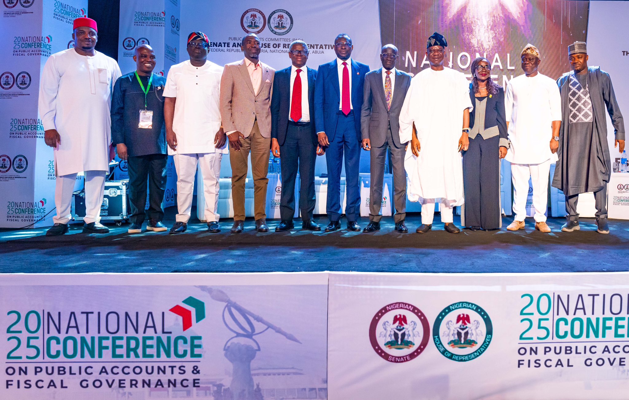 Ola Olukoyede and Others during National Conference on Public Accounts and Fiscal Governance