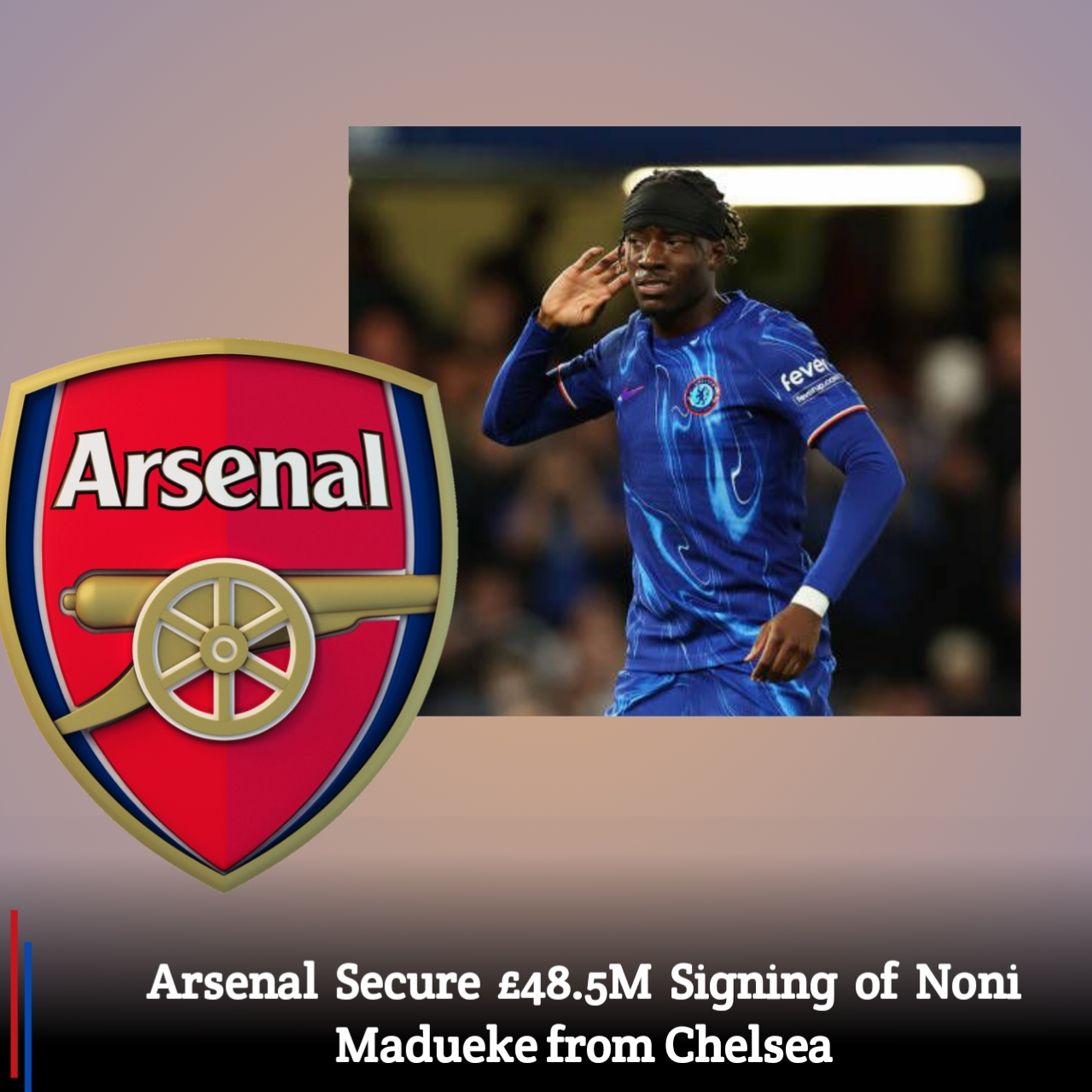 Arsenal Secure £48.5M Signing of Noni Madueke from Chelsea