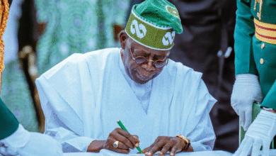 President Tinubu presents South-East Investment Company certificate to SEDC’s Mark Okoye at State House, Abuja, July 2025.