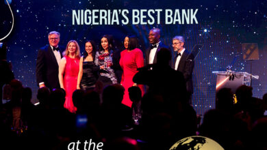 Zenith Bank executives at Euromoney Awards 2025, celebrating Nigeria’s Best Bank title.