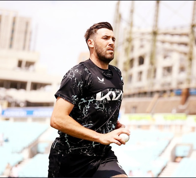 Jamie Overton joins England's cricket team for the final Test match against India.