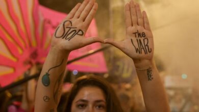 Tel Aviv Protest Slams Gaza Food Crisis, Starvation
