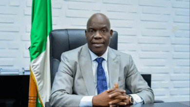 Justice H. Muazu in FCT High Court striking out frivolous NGO suit against NUPRC CEO Gbenga Komolafe, fining N9M, July 2025.