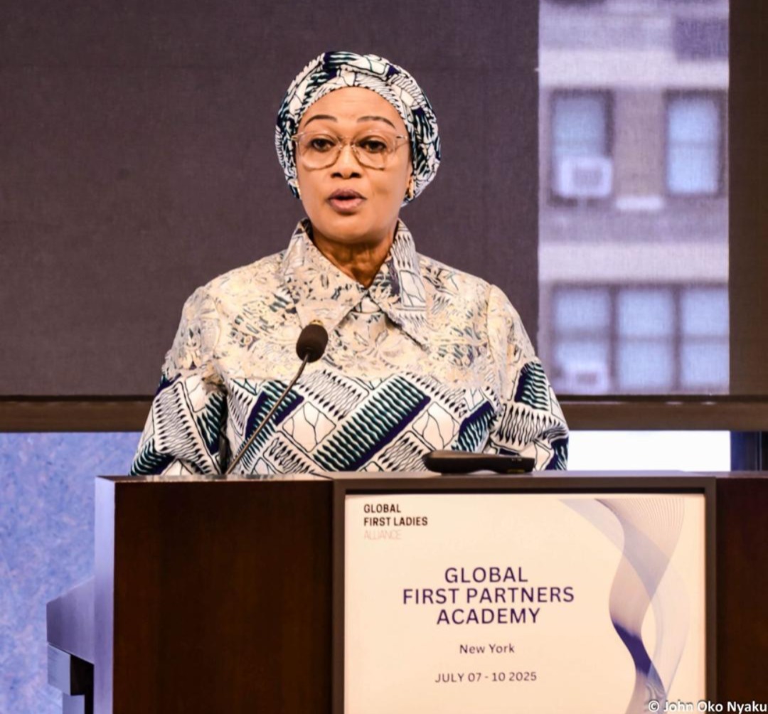 Nigeria’s First Lady Remi Tinubu Urges Global Leaders to Shape a Brighter Future for Youth