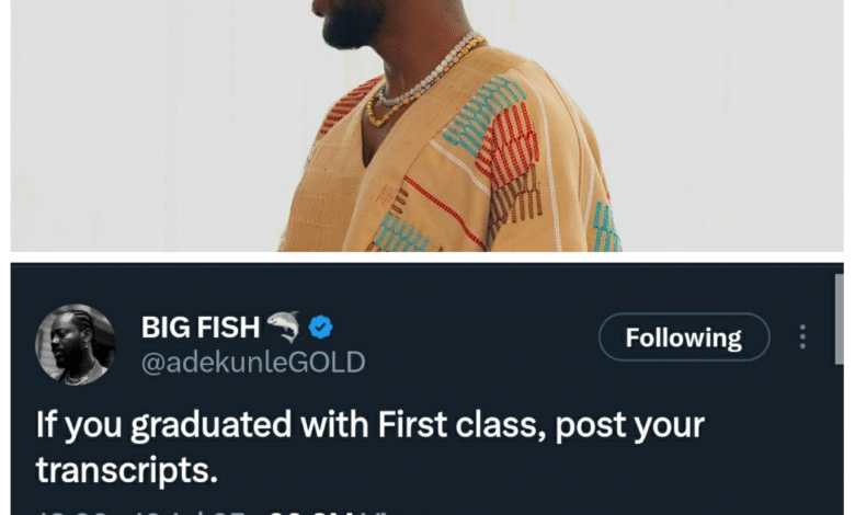 Adekunle Gold calls out Wema Bank for using his first-class giveaway in ALAT advert without consent. Will legal action follow? Read more!