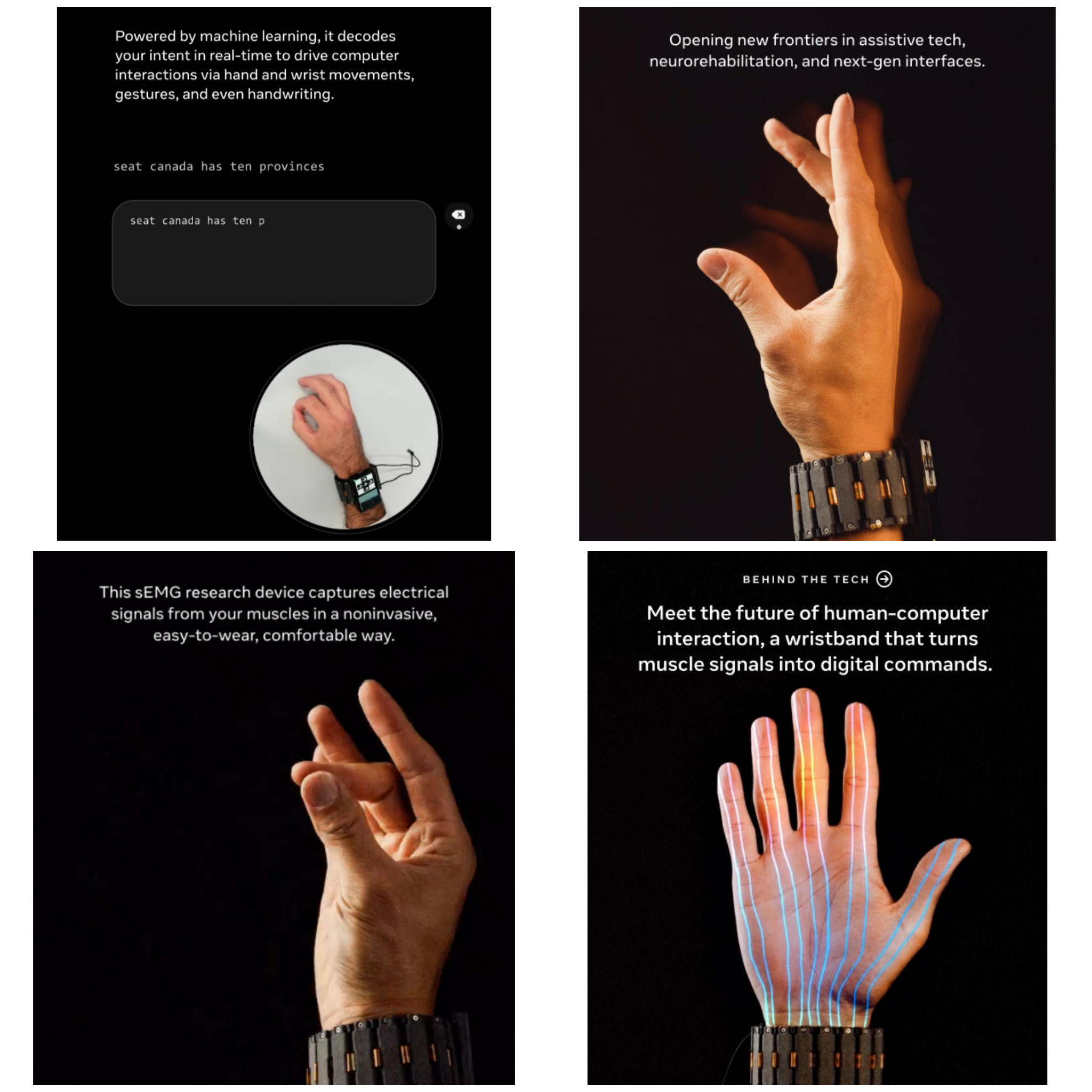 Meta introduces gesture-based wrist tech for intuitive, touch-free control of digital devices.