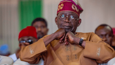 Mallam Bolaji Abdullahi speaks in Abuja, criticizing Tinubu’s Northern appointments as tokenism,