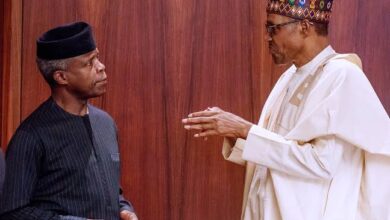 Yemi Osinbajo Mourns Muhammadu Buhari, Hails Him as a True Nigerian Patriot