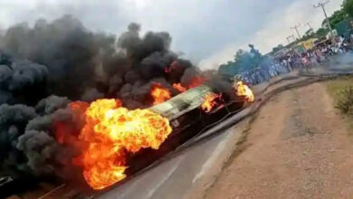 Petrol Tanker Explosion Rocks Ibadan, No Casualties Reported