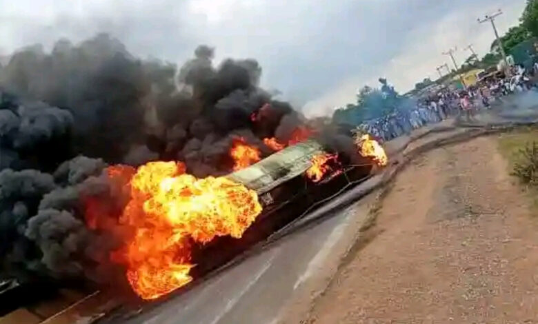 Petrol Tanker Explosion Rocks Ibadan, No Casualties Reported