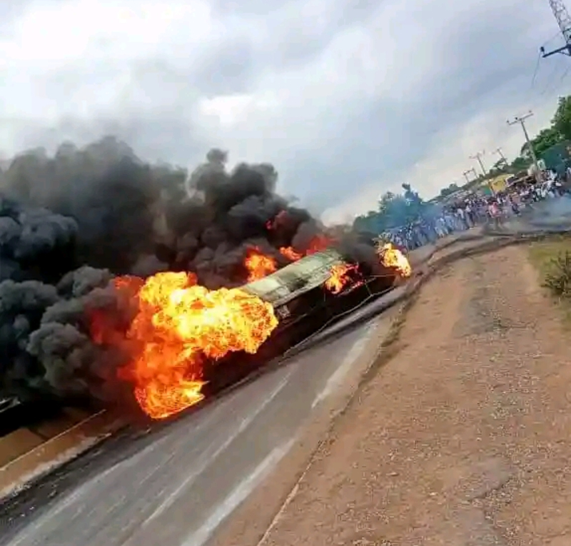 Petrol Tanker Explosion Rocks Ibadan, No Casualties Reported