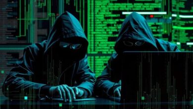 Hacker targeting TeleMessage app’s CVE-2025-48927 vulnerability on a computer screen, showing Spring Boot Actuator endpoint.