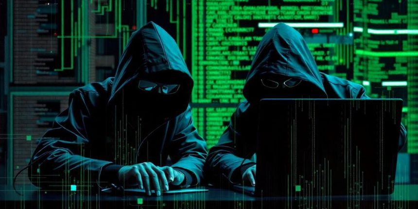 Hacker targeting TeleMessage app’s CVE-2025-48927 vulnerability on a computer screen, showing Spring Boot Actuator endpoint.