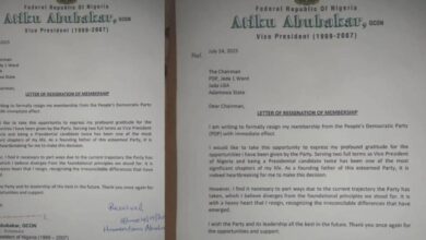 Atiku Abubakar Resigns from PDP, Joins ADC Coalition for 2027 Nigerian Elections
