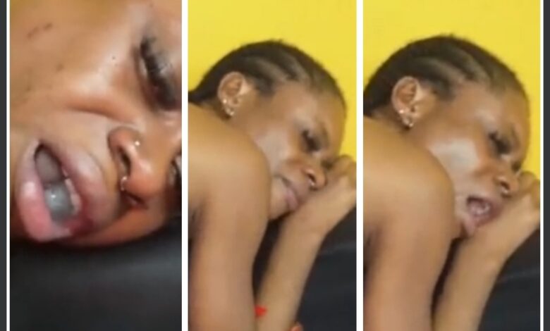 Why Is She Crying ? Ch3Q it 0ut