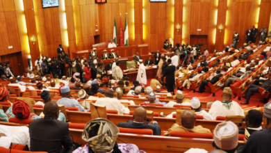 Nigerian Senate to reconvene for an emergency plenary sitting.
